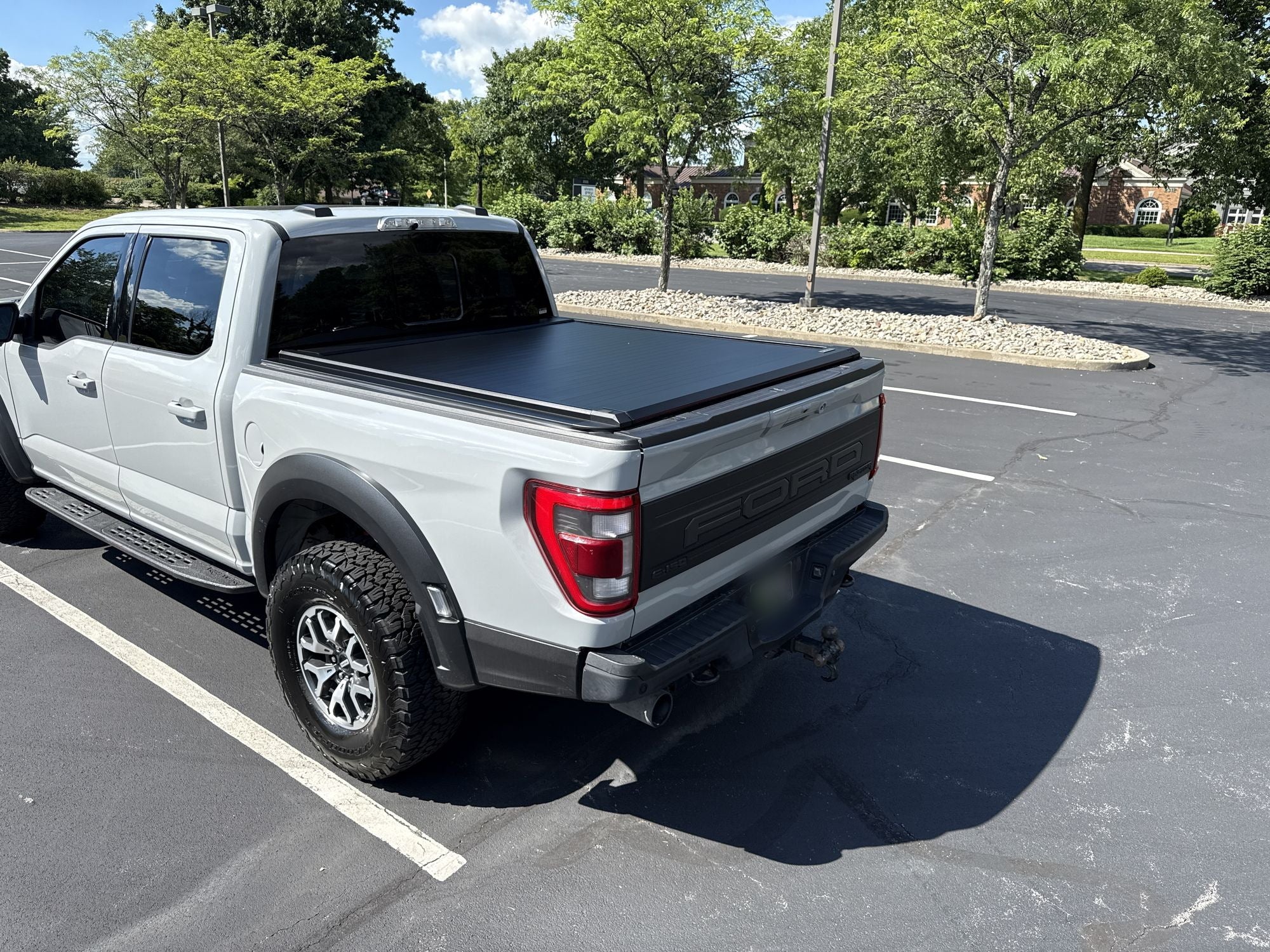 Ford F-150 Raptor with SILVEX cover installed